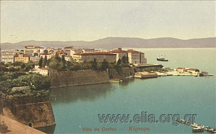 Κέρκυρα παλίες καρτ ποστάλ